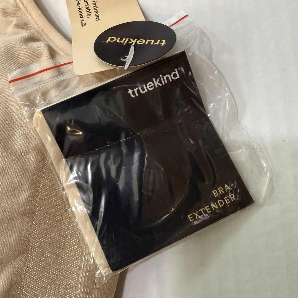 Truekind Daily Comfort Wireless Shaper Bra Women 4XL Nude Stretch Full Coverage - Picture 4 of 8